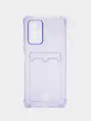 Лавандовый чехол для Xiaomi Redmi 10C, C40, 11S, 10, 9, 9A, 9C, 10A, 9T, 10S, X3, с карманом для карт