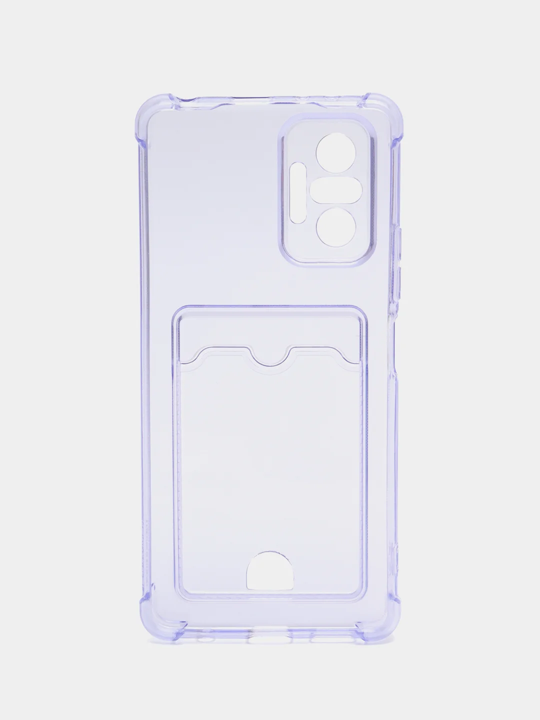 Лавандовый чехол для Xiaomi Redmi 10C, C40, 11S, 10, 9, 9A, 9C, 10A, 9T, 10S, X3, с карманом для карт