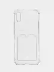 Прозрачный чехол для Xiaomi Redmi 10C, C40, 11S, 10, 9, 9A, 9C, 10A, 9T, 10S, X3, с карманом для карт