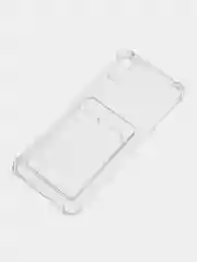 Прозрачный чехол для Xiaomi Redmi 10C, C40, 11S, 10, 9, 9A, 9C, 10A, 9T, 10S, X3, с карманом для карт