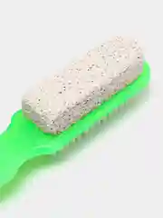 Салатовый набор для педикюра, пемза и терка для ног