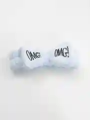 Голубой повязка на голову для волос OMG