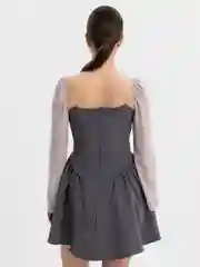 Белый вечернее платье