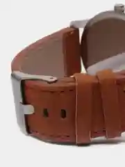 Белый мужские наручные часы с календарём