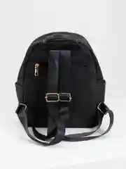 Рюкзак школьный городской Brauberg Podium женский, нейлон, черный, 30х26х12 см, 270814