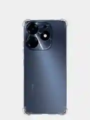 Прозрачный противоударный чехол BROSCORP для Tecno Spark 10 Pro, силиконовый, с усиленными углами