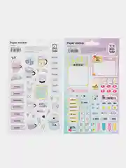 Желтый наклейки-стикеры для ежедневника