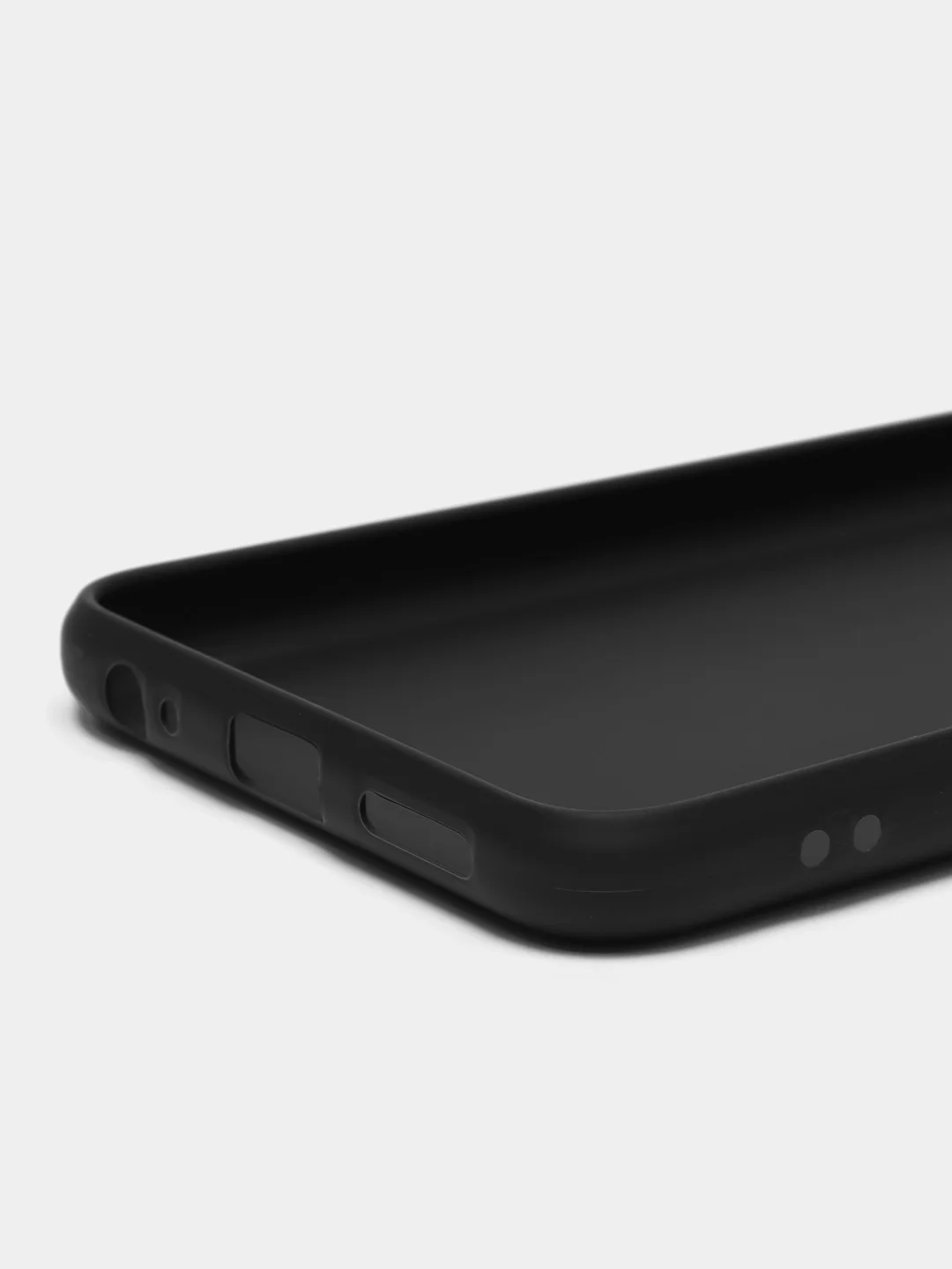 Черный чехол для Infinix Smart 6 Plus с защитой камеры