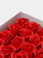 Алый мыльные розы, 50 штук