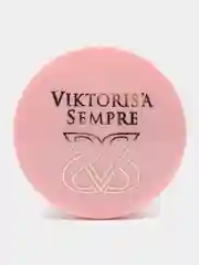 Кремовый румяна для лица Viktorisa шариковые с кисточкой, со встроенным зеркалом 22 г