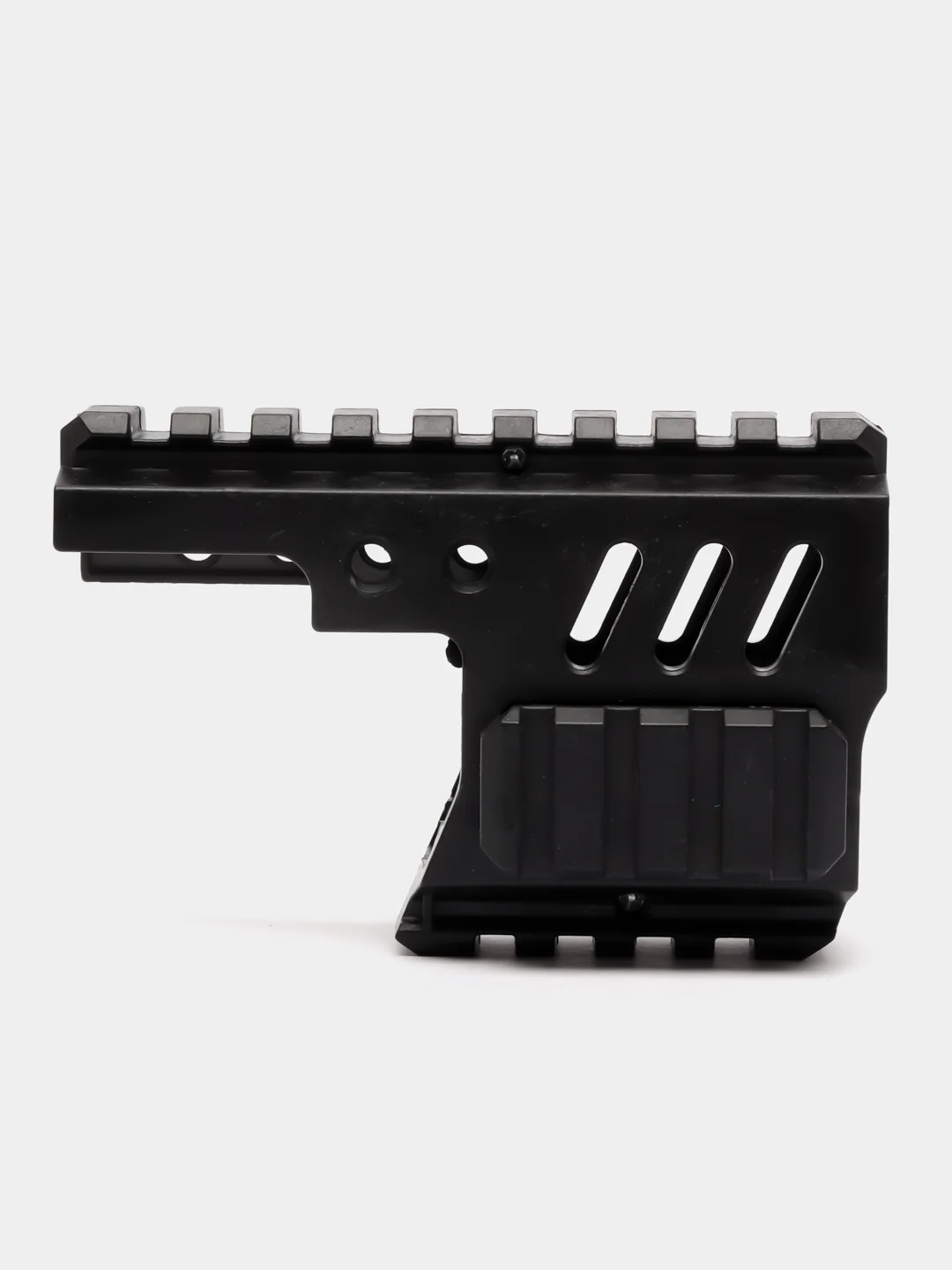 Тёмно-коричневый пистолет игрушечный перезаряжаемый Glock с глушителем, оружие, подарок на 23 февраля