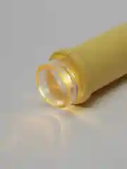Желтый фонарик детский с брелком, фонарь брелок