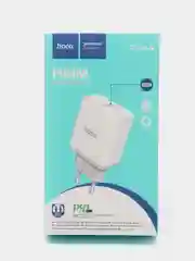Блок питания для iPhone, адаптер с быстрой зарядкой на Type-C, HOCO C104A 20W PD