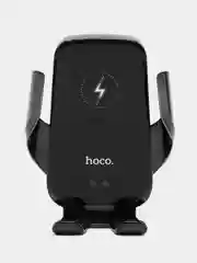 Держатель для телефона в машину 2 в 1, с беспроводной зарядкой Hoco CA202