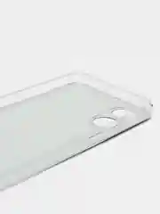 Черный силиконовый чехол на Oppo A17 / Оппо А17 прозрачный, с рисунком, защита камеры