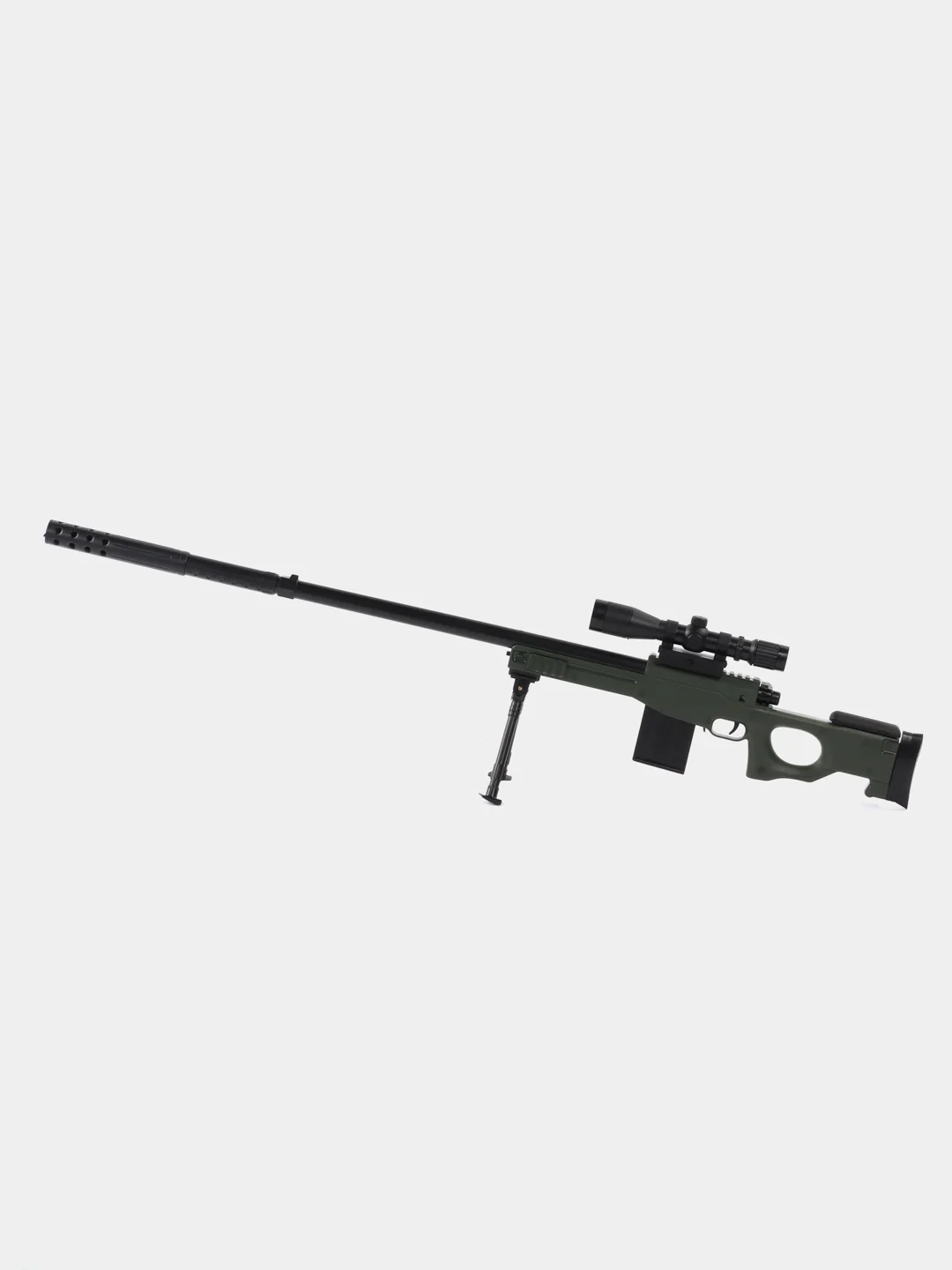 Снайперская винтовка AWM 112, с мягкими EVA пулями, игрушечное оружие, подарок 23 февраля