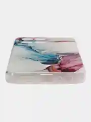 Ледяной силиконовый чехол для Huawei Honor X6/X6s / Хонор Х6/X6s с рисунком, защита камеры