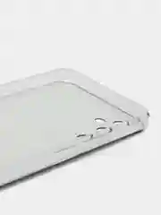 Тёмно-коричневый чехол на Tecno Pova Neo 2 / Текно Пова Нео 2 прозрачный, с рисунком, защита камеры