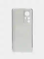 Тёмно-коричневый силиконовый чехол для Xiaomi 12T Pro / Сяоми 12Т Про прозрачный, с рисунком, защита камеры