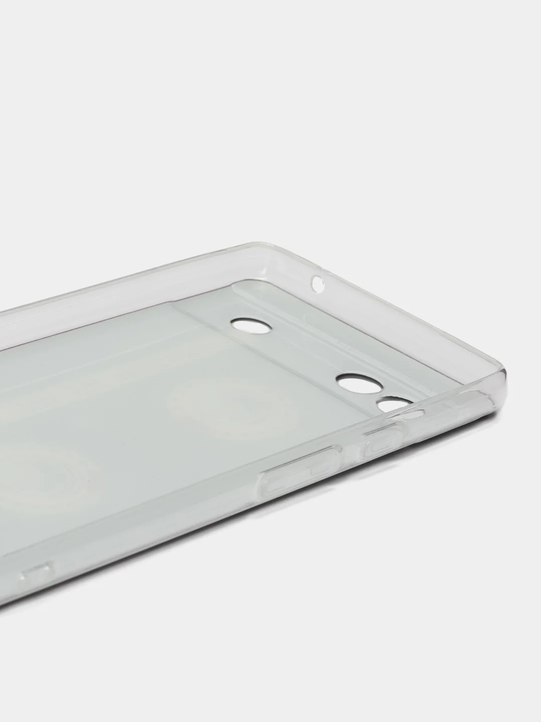 Хром силиконовый для Google Pixel 6A / Гугл Пиксель 6А с рисунком, защита камеры