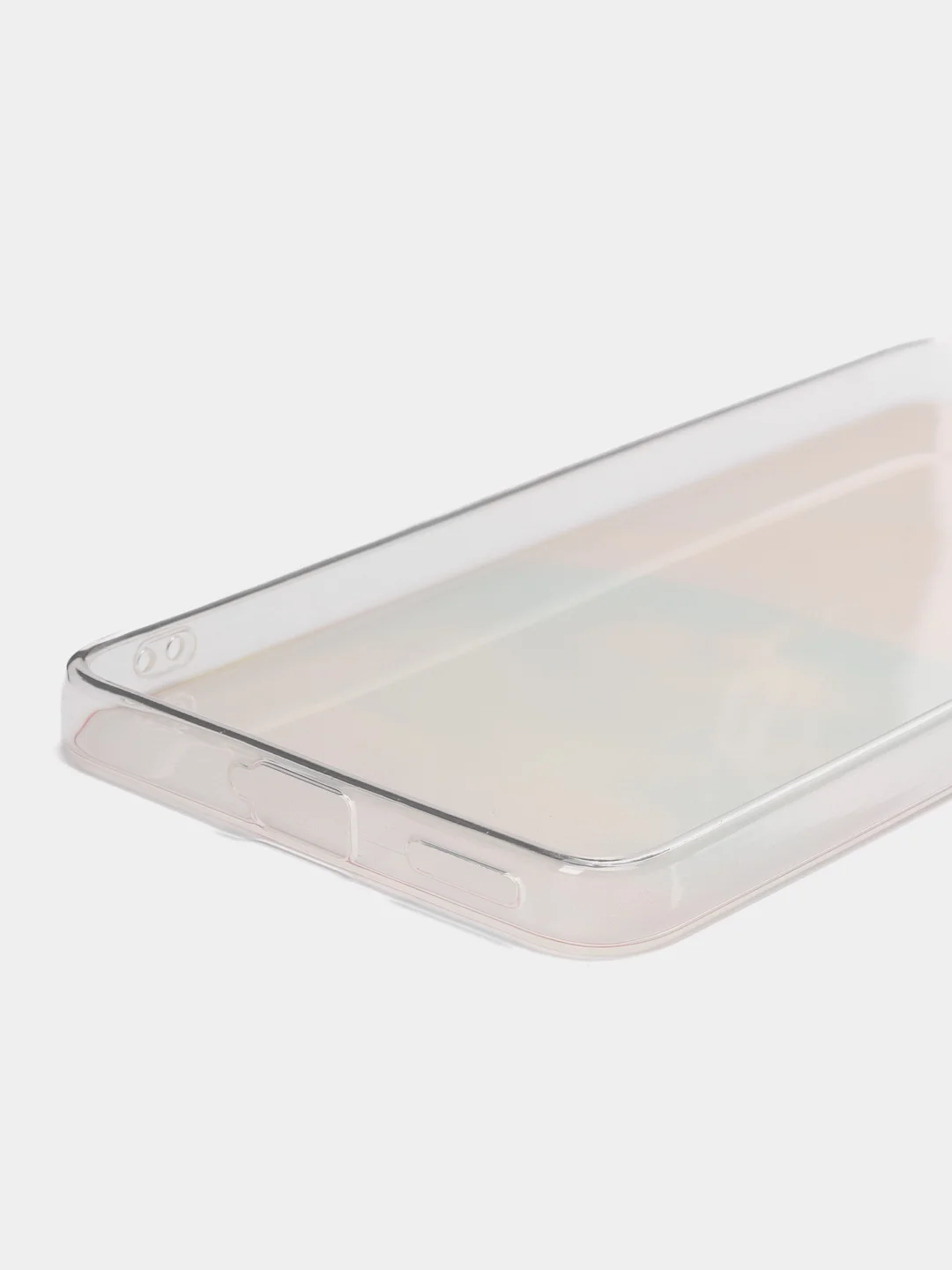 Желтый силиконовый чехол для Xiaomi 12 Lite / Сяоми 12 Лайт прозрачный, с рисунком, защита камеры