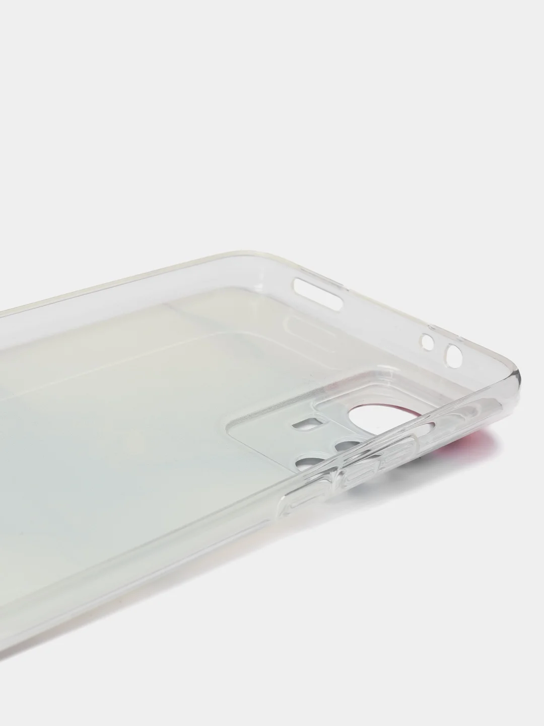 Ледяной силиконовый чехол для Xiaomi 12T Pro / Сяоми 12Т Про прозрачный, с рисунком, защита камеры