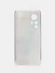 Ледяной силиконовый чехол для Xiaomi 12T Pro / Сяоми 12Т Про прозрачный, с рисунком, защита камеры