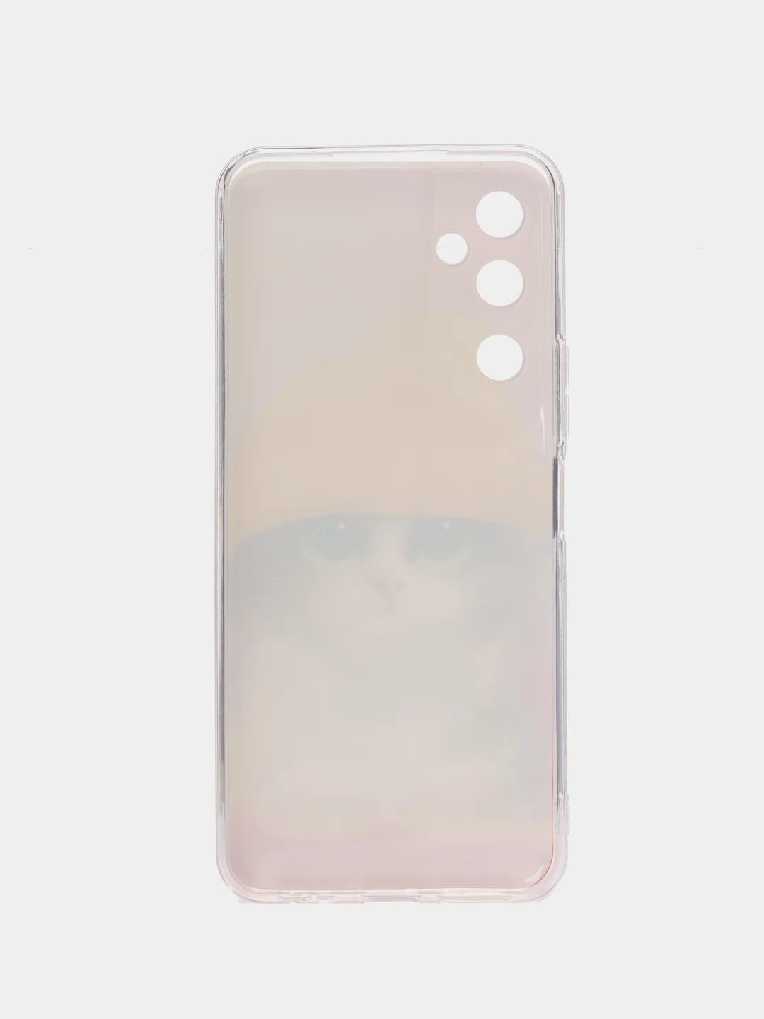 Желтый чехол на Tecno Pova Neo 2 / Текно Пова Нео 2 прозрачный, с рисунком, защита камеры