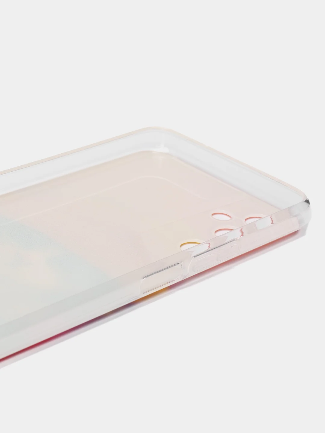 Желтый чехол на Tecno Pova Neo 2 / Текно Пова Нео 2 прозрачный, с рисунком, защита камеры