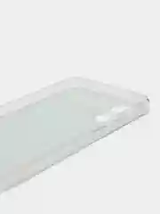 Светло-синий силиконовый чехол на Oppo A17 / Оппо А17 прозрачный, с рисунком, защита камеры