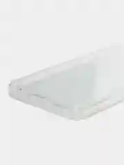 Светло-синий силиконовый чехол на Oppo A17 / Оппо А17 прозрачный, с рисунком, защита камеры