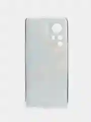 Голубой силиконовый чехол для Xiaomi 12T Pro / Сяоми 12Т Про прозрачный, с рисунком, защита камеры