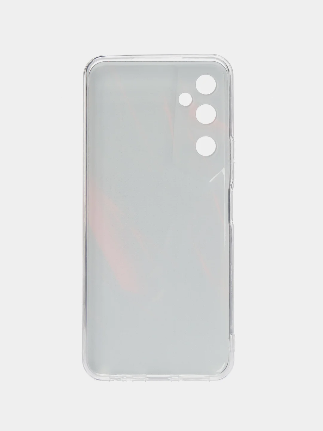 Красный чехол на Tecno Pova Neo 2 / Текно Пова Нео 2 прозрачный, с рисунком, защита камеры