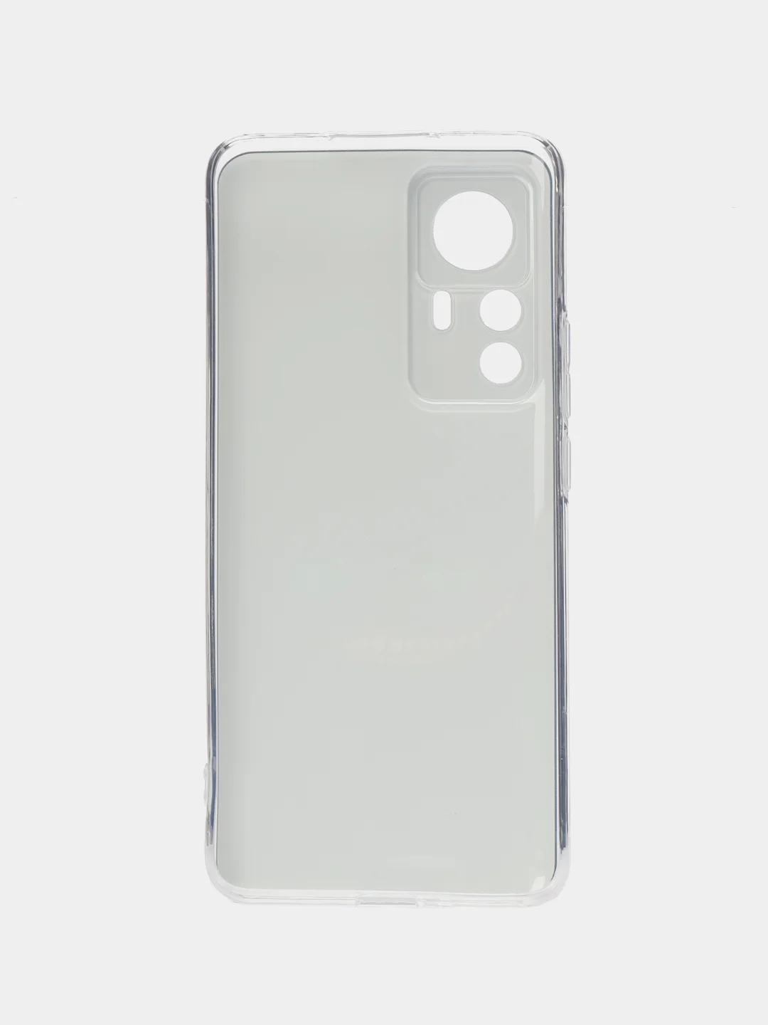 Черный силиконовый чехол для Xiaomi 12T Pro / Сяоми 12Т Про прозрачный, с рисунком, защита камеры
