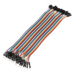 Комплект проводов "папа-мама" Dupont для макетирования Arduino (Ардуино), 30 см