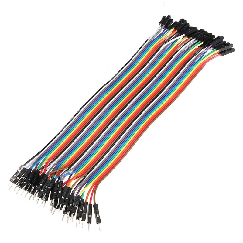 Комплект проводов "папа-мама" Dupont для макетирования Arduino (Ардуино), 30 см