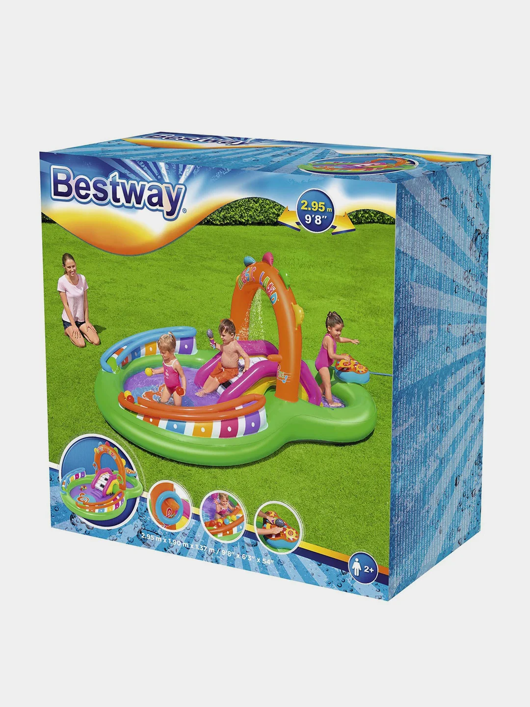 Игровой центр Sing n Splash, 295 x 190 x 137 см, 53117 Bestway