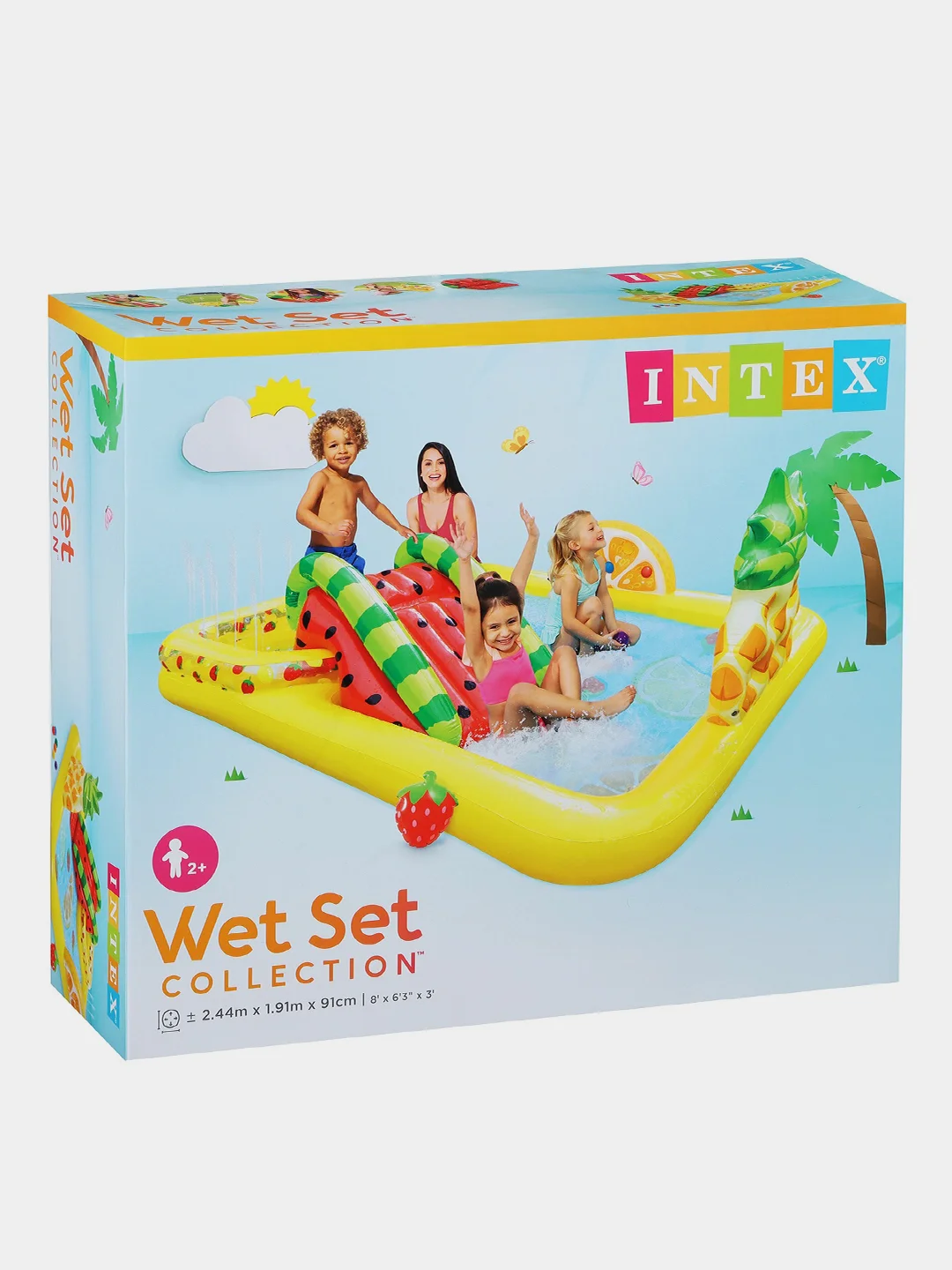 Игровой центр "Тропики", 244 х 191 х 91 см, 57158NP Intex
