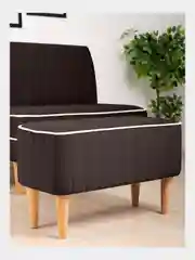Коричневый банкетка MONOFIX, АММА, велюр