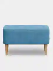 Синий банкетка MONOFIX, КИУС микровелюр