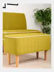 Горчичный банкетка MONOFIX, АММА, велюр