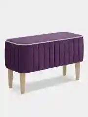 Фиолетовый банкетка MONOFIX, АММА, велюр