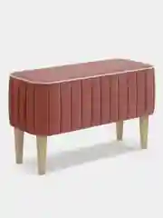 Оранжевый банкетка MONOFIX, АММА, велюр
