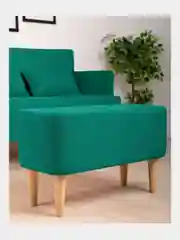 Зеленый банкетка MONOFIX, КИУС микровелюр