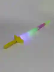 Разноцветный светящийся меч