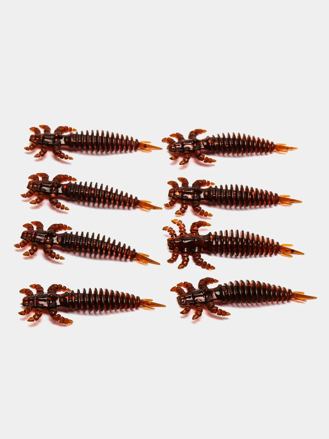 Приманка джиговая Minoga Ultra Larva "Личинка стрекозы", из съедобного ароматизированного силикона