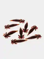 Приманка джиговая Minoga Ultra Larva "Личинка стрекозы", из съедобного ароматизированного силикона
