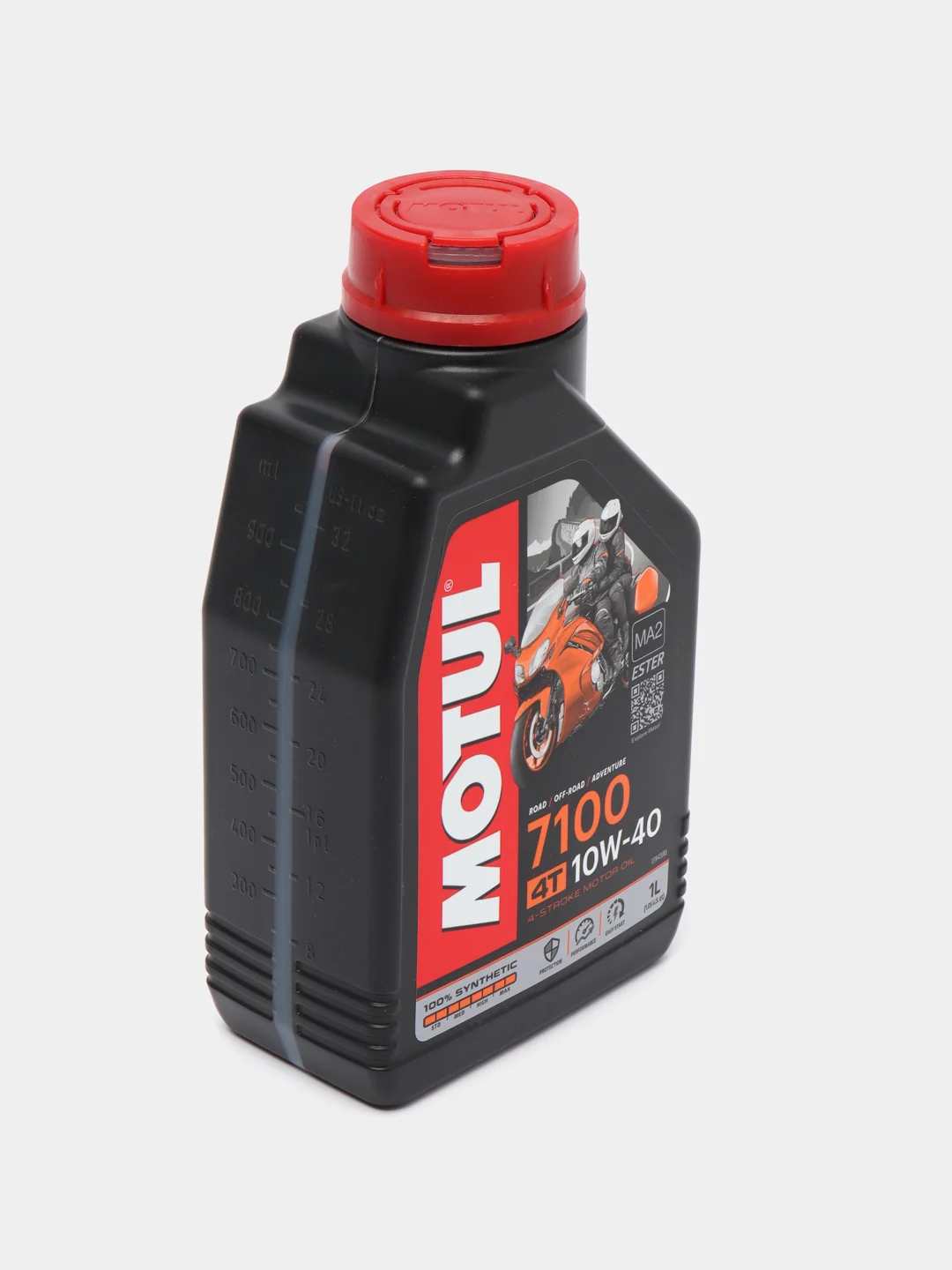 Масло моторное MOTUL 7100 4T, 10W40, синтетика, 1 л