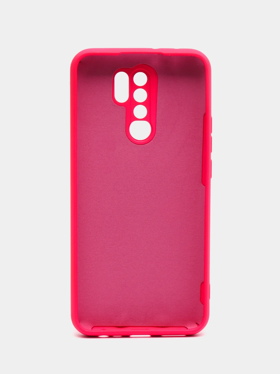 Фуксия силиконовый чехол-накладка для Xiaomi Redmi 9