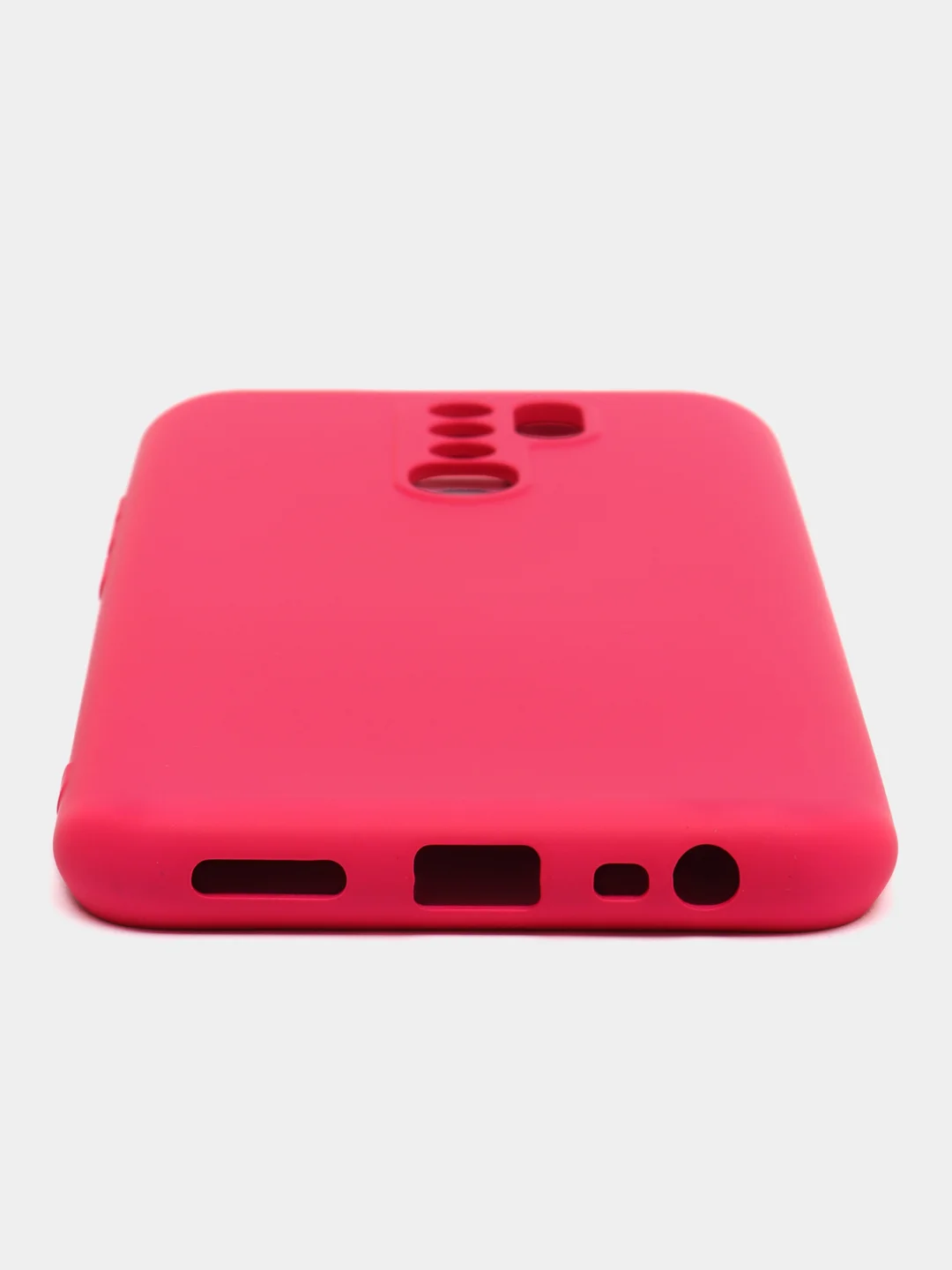 Фуксия силиконовый чехол-накладка для Xiaomi Redmi 9